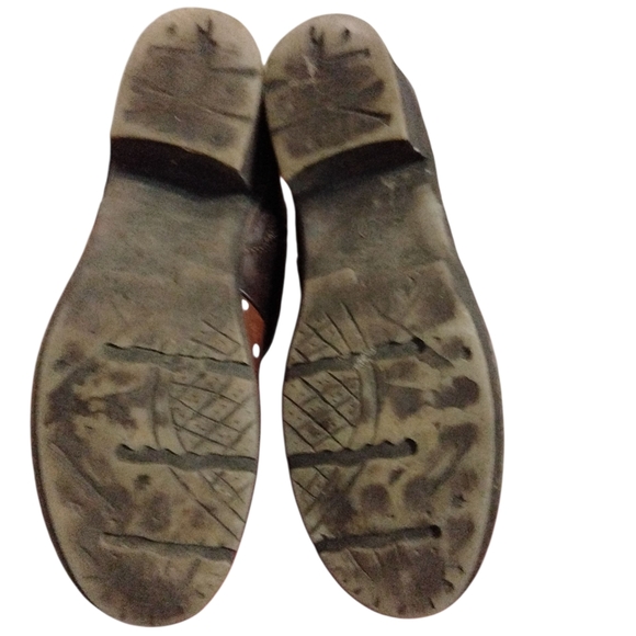 Muk Luks Brown Moto Boots Women's Size 10 - Picture 13 of 16